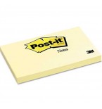 3M Post-it 655 Yapışkanlı Not Kağıdı 76x127 mm Sarı 100 Yaprak